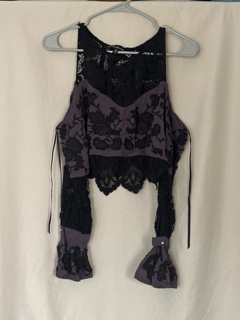 For Love & Lemons Cecelia Lace Top size S